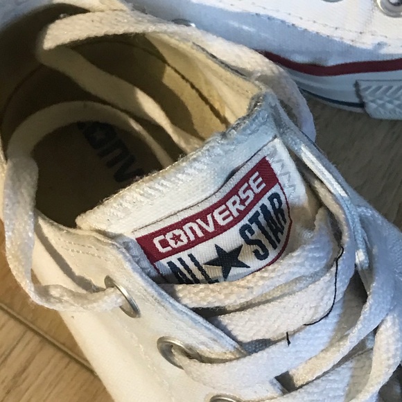 Converse All-Star Size 5 White Good Condition - Picture 2 of 5